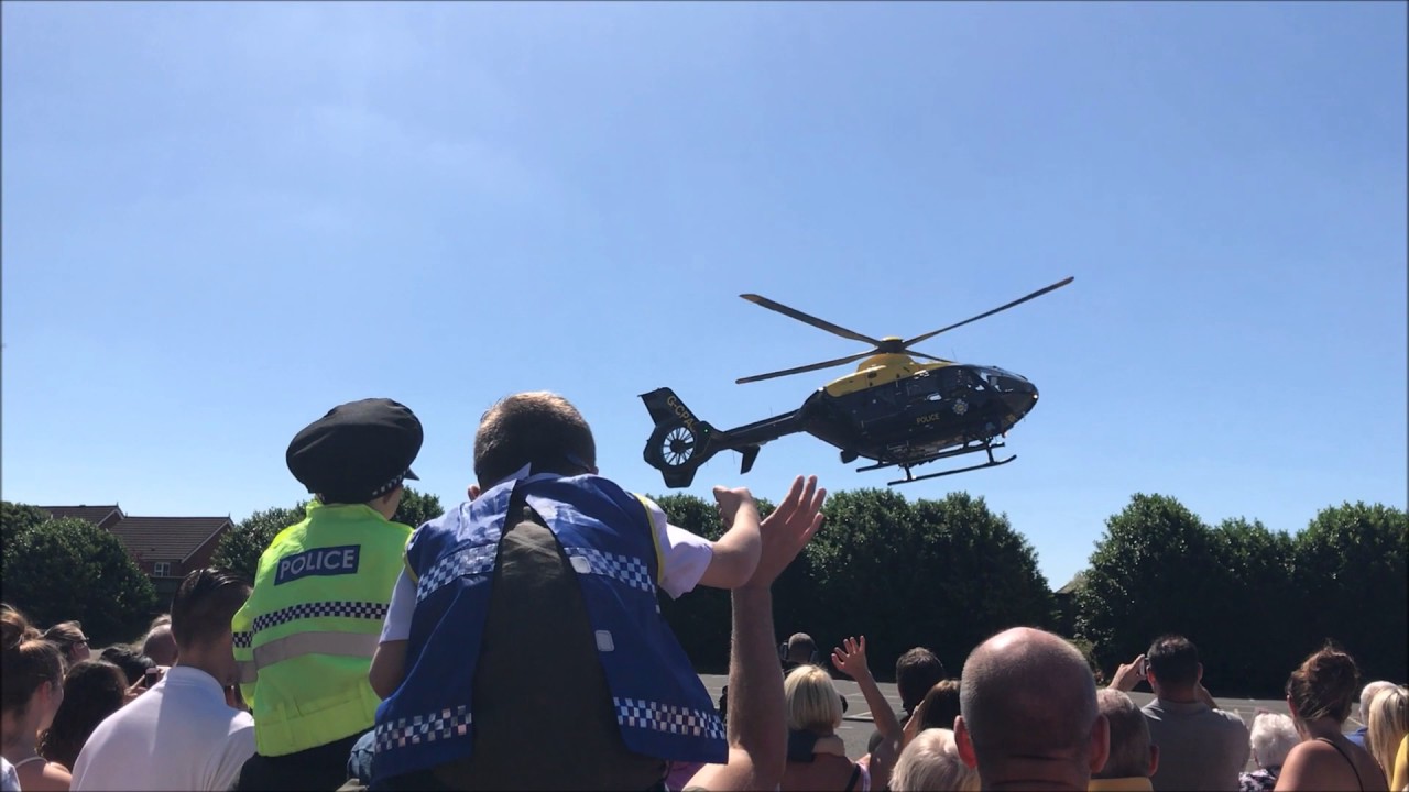 Kent police open day helicopter 2017