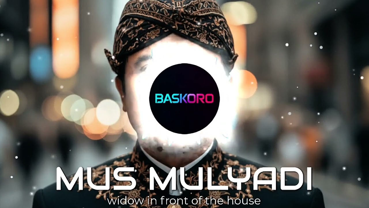 widow in front of the house - baskoro