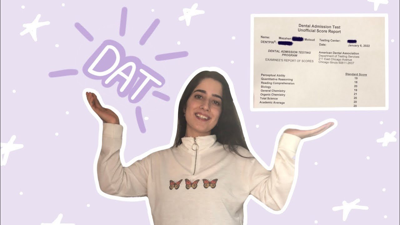 How I Studied for DAT in Two Weeks! (20 AA)