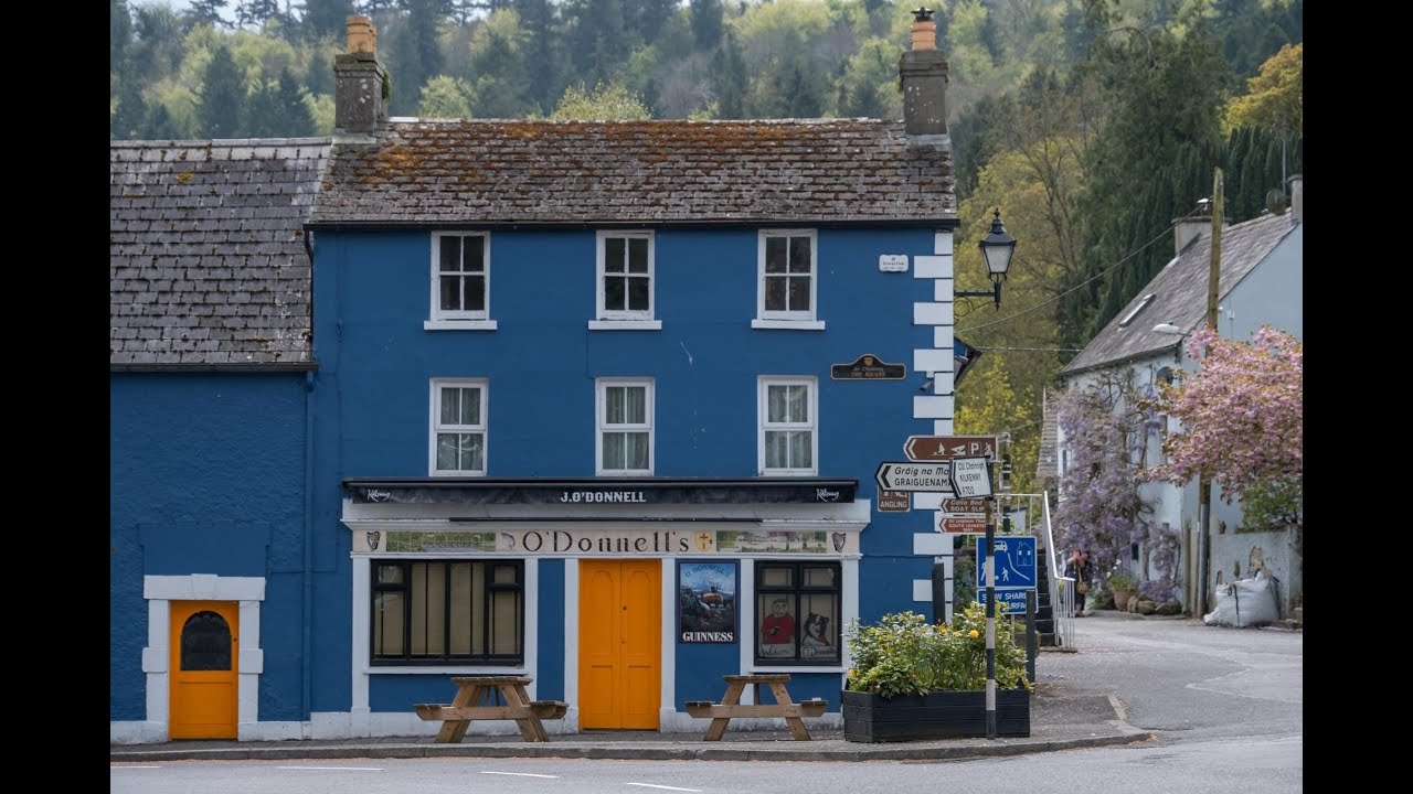 Inistioge, Co. Kilkenny, (Old & New, 2nd of 2), Ireland.