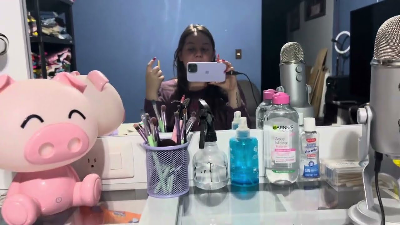 Asmr organizando mi vanity 🥹♥️