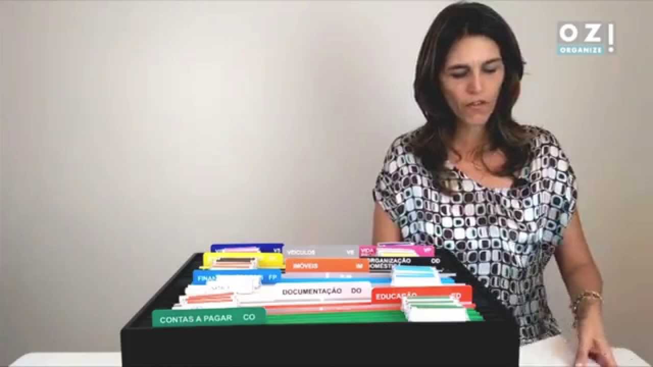 Loja OZ! - Arquivo Mágico -  Como organizar