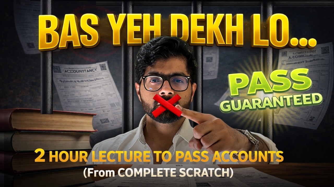 This One Video = 27 Marks Fixed || 100% PASS Guaranteed in Accounts Class 12 || Not a Clickbait