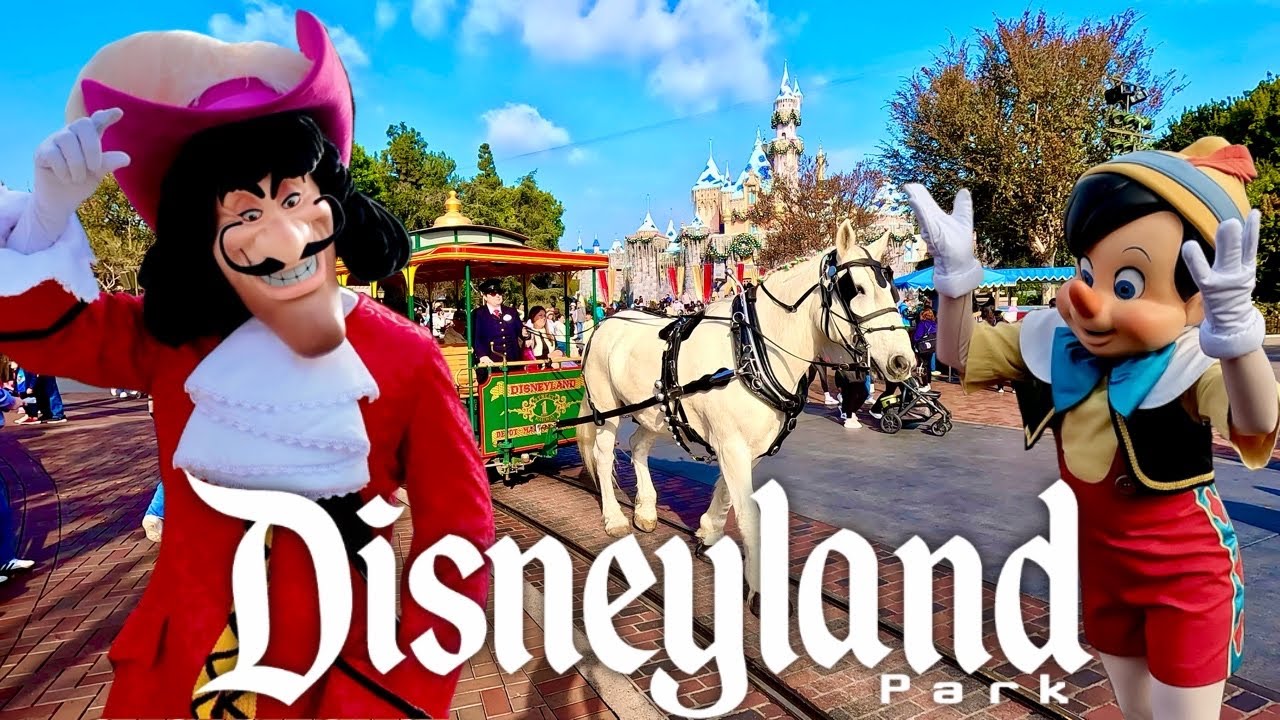 2025 Disneyland Park Walkthrough with Big Thunder Railroad and Pinocchio’s Daring Journey
