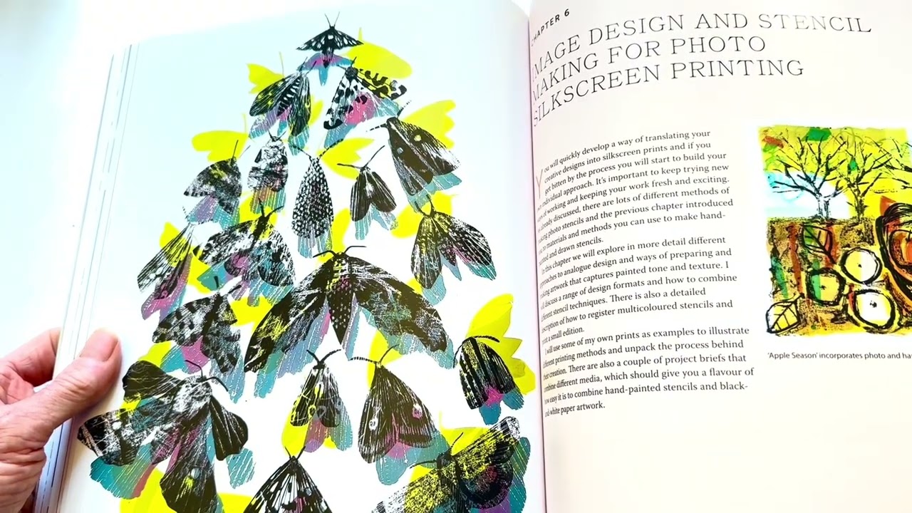 My new book ‘Silkscreen Printing in the Home Studio’