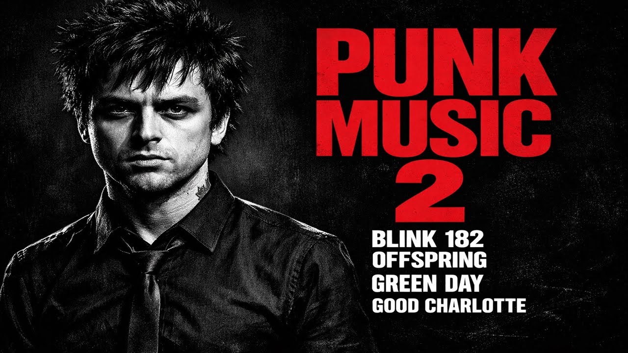 PUNK MUSIC Vol. 2 | Blink-182, The Offspring, Green Day & Good Charlotte Inspired | AI Punk Rock Mix