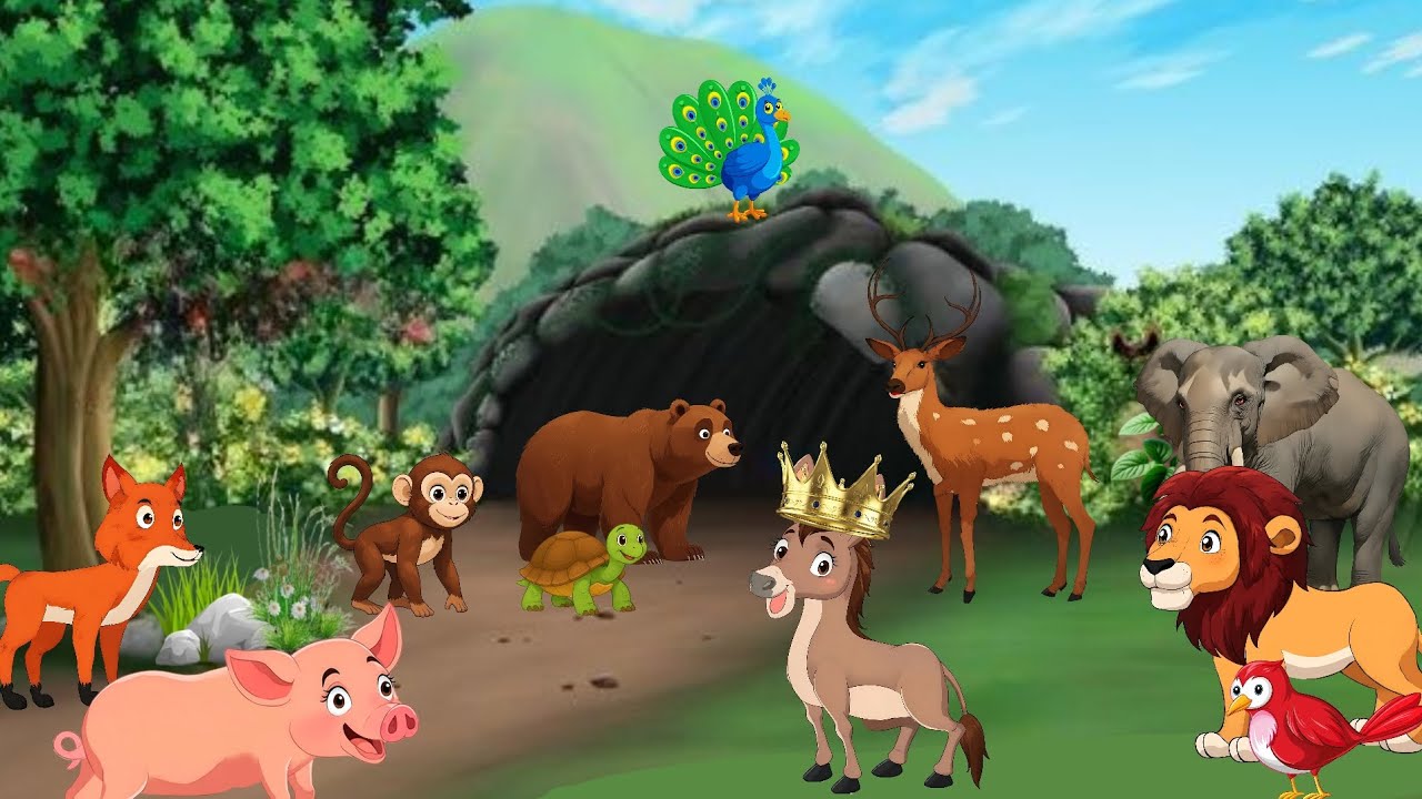 गधा बना मंत्री | Gadha Bana Mantri | Moral Stories | Cartoon story | Hindi Kahani | Cartoon video