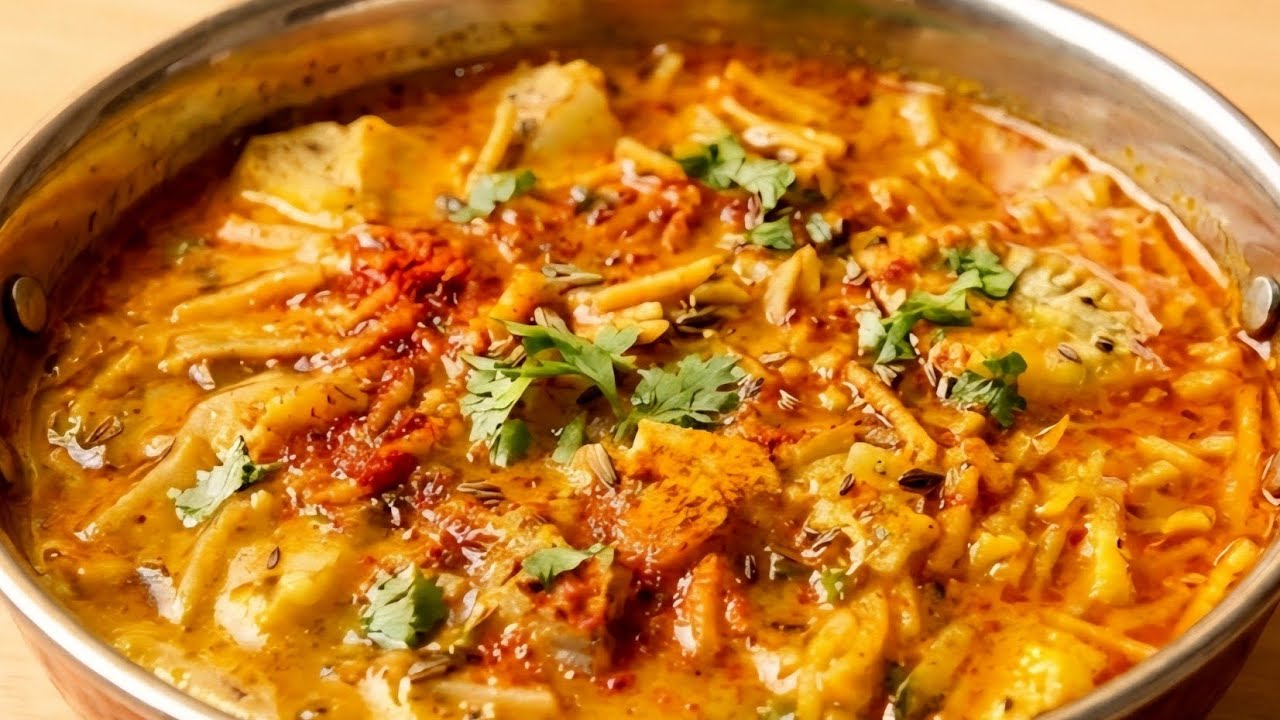 Papad Namkeen ki Sabzi Recipe: जब घर में कोई सब्जी न हो तो बनाएं यह चटपटी सब्जी | Rajasthani Style