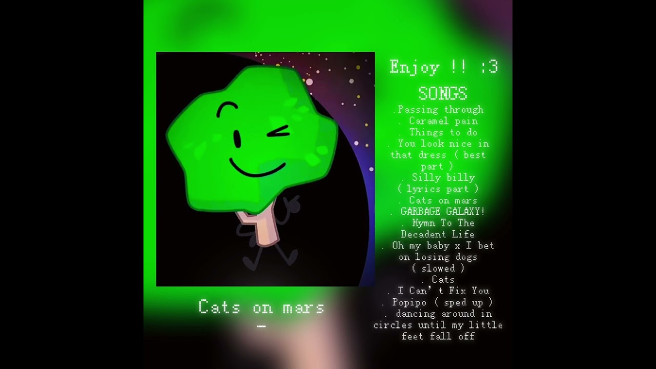Tree BFDI playlist !!