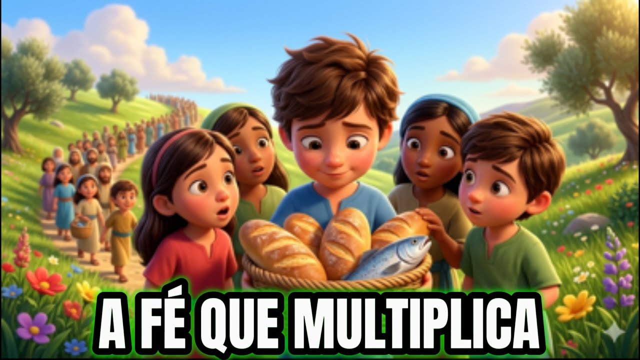 A Fé que Multiplica/ A multiplicação dos pães é peixes 🐡  🥖 