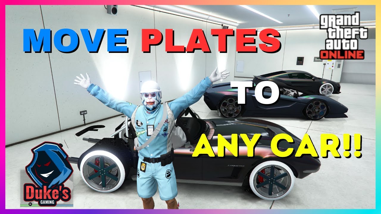 **Work Around** How to transfer plates from one car to another! #GTA #Gaming #duplication #gta5