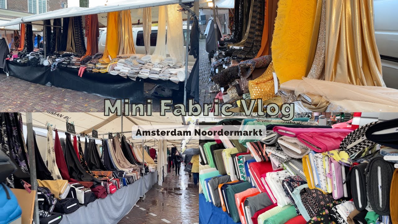 MINIVLOG: AMSTERDAM NOORDERMARKT