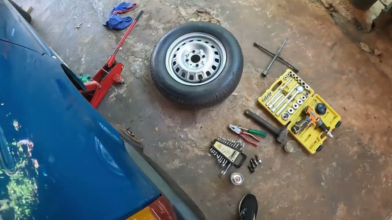 Me acompanhe em como trocar amortecedor traseiro uno mille elx POV