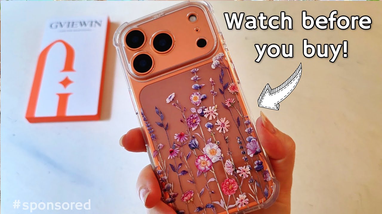 Gviewin Floratopia Case for iPhone 17 Pro - Demo and Review