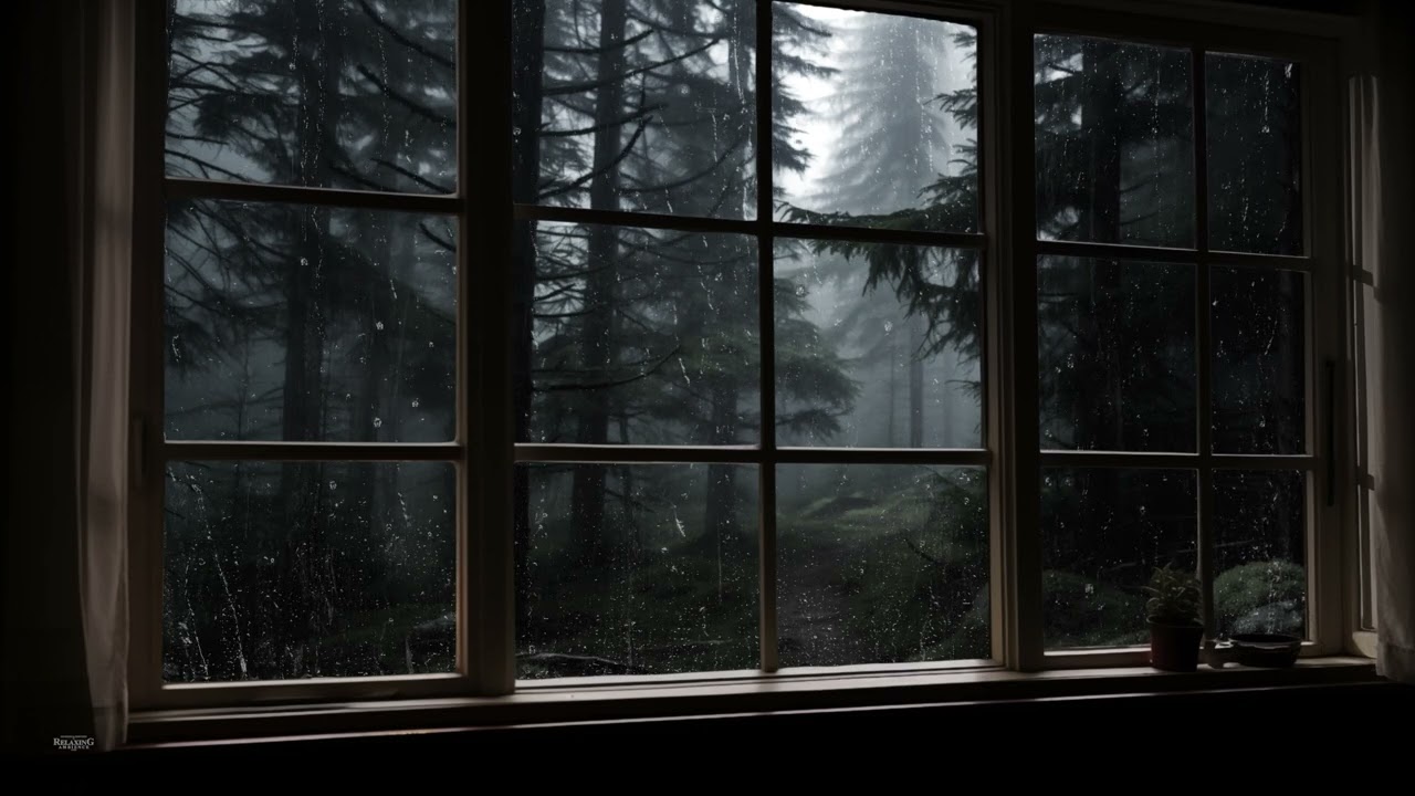 Dream with Rain & Thunder Sounds for Sleeping | Help Study, PTSD, Insomnia & Tinnitus