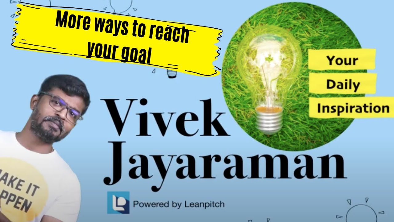 How to reach my goal? |Life Coaching - Your Daily Inspiration | Leanpitch