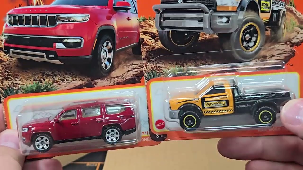 Распаковка: Matchbox Mainline 2024 года — Микс 11 — Корпус L