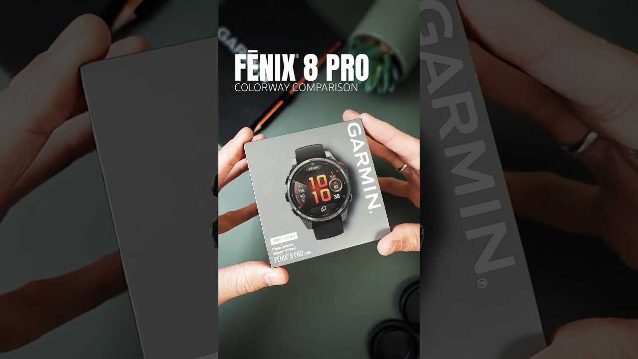 Colorway comparison: fenix 8 Pro | #Shorts