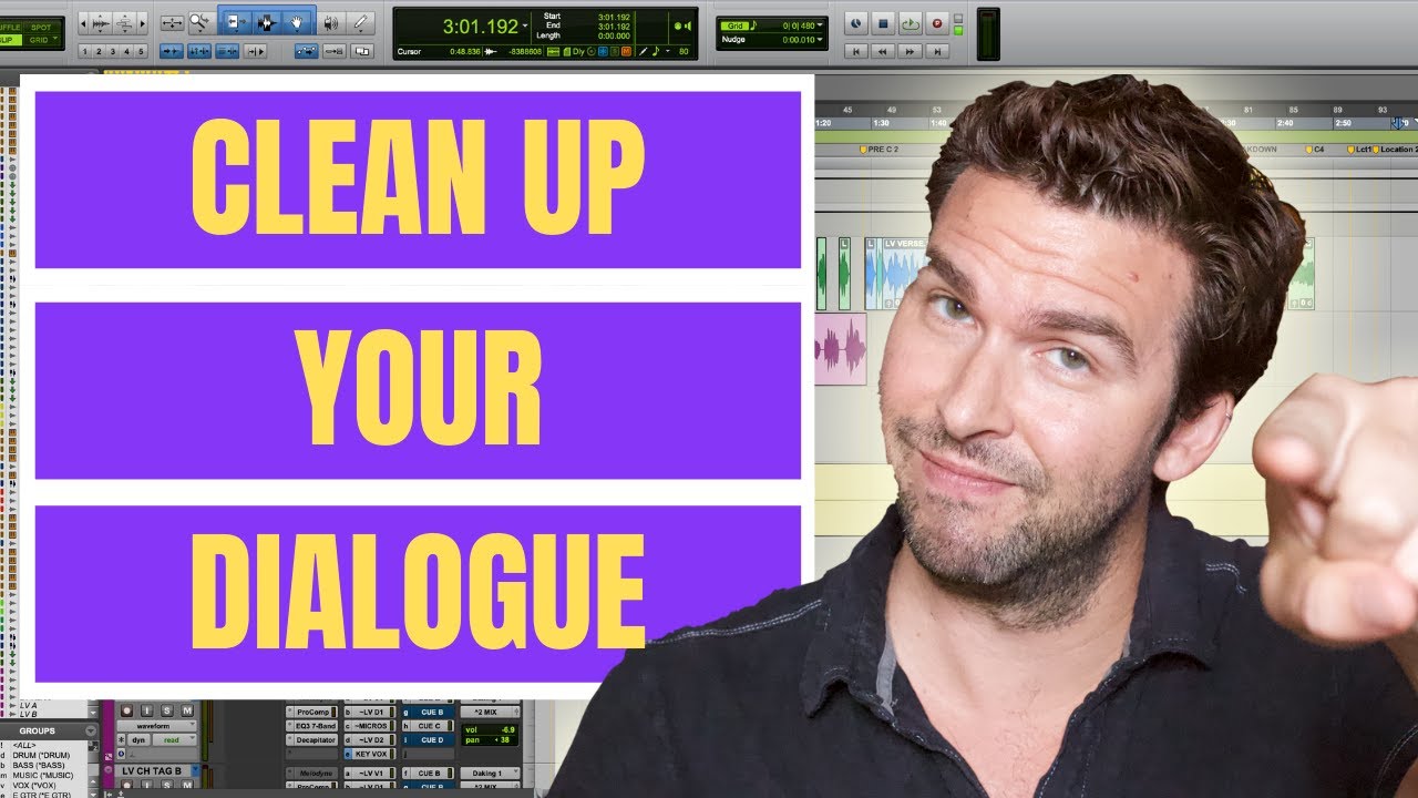 Clean Up Dialogue Audio [Solving Audio Problems]