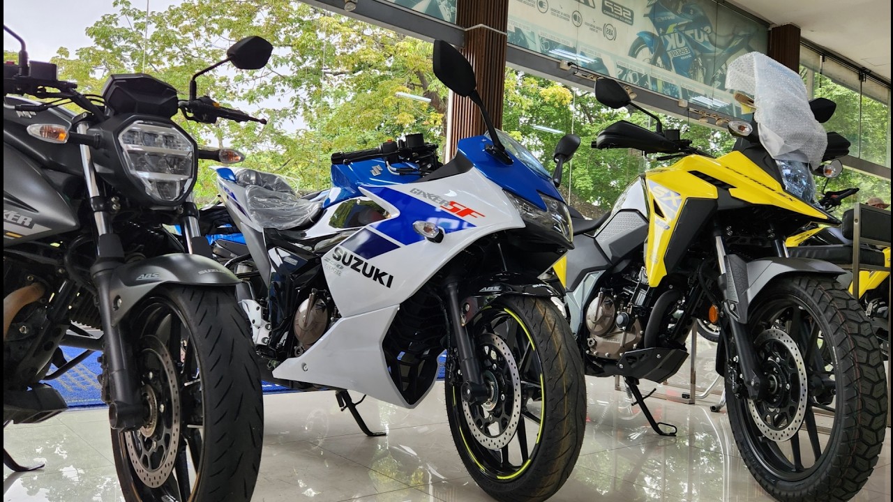 Прибыл новый Suzuki Gixxer 250 SF | 3 ЛУЧШИХ 250 МОТОЦИКЛОВ, НО РАЗНОГО СТИЛЯ И ОДНОГО ДВИГАТЕЛЯ
