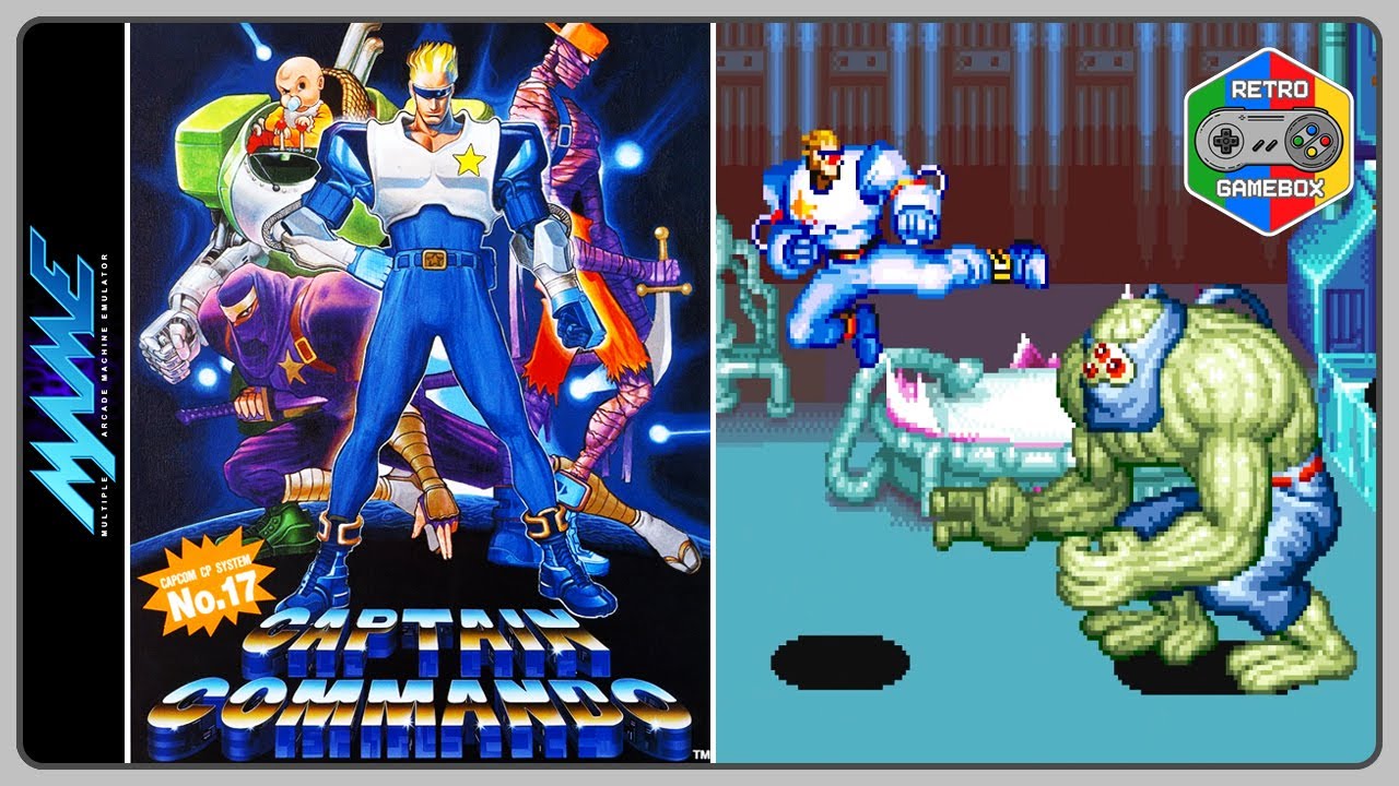 Captain Commando Arcade MAME by Capcom. Полное прохождение игры Капитан Коммандос