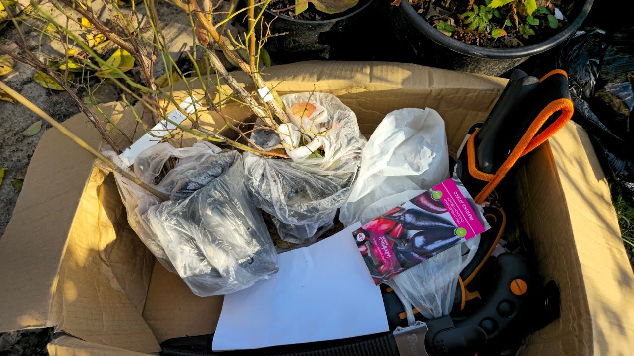 Nákup Allegro - hnojivo, mykorhiza, zahradní nářadí za pár korun