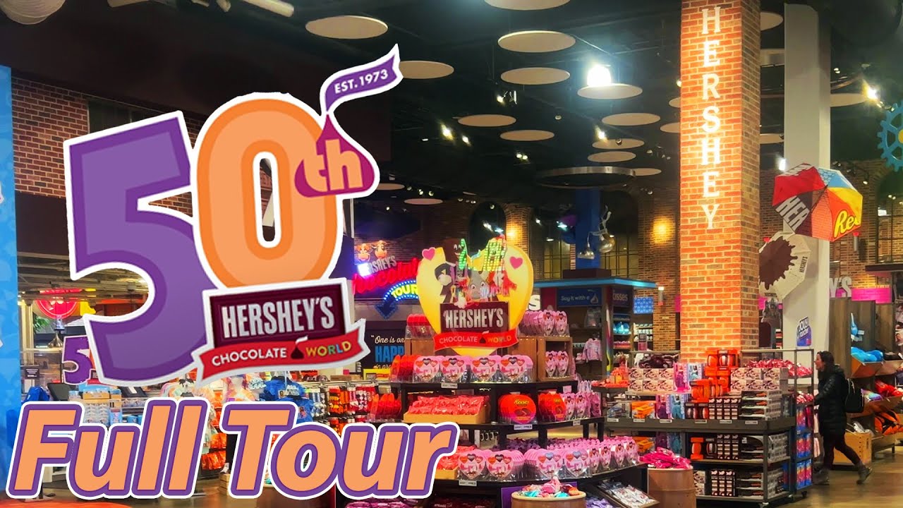 50-летие Hershey's Chocolate World | Полный тур | Февраль 2023 г.
