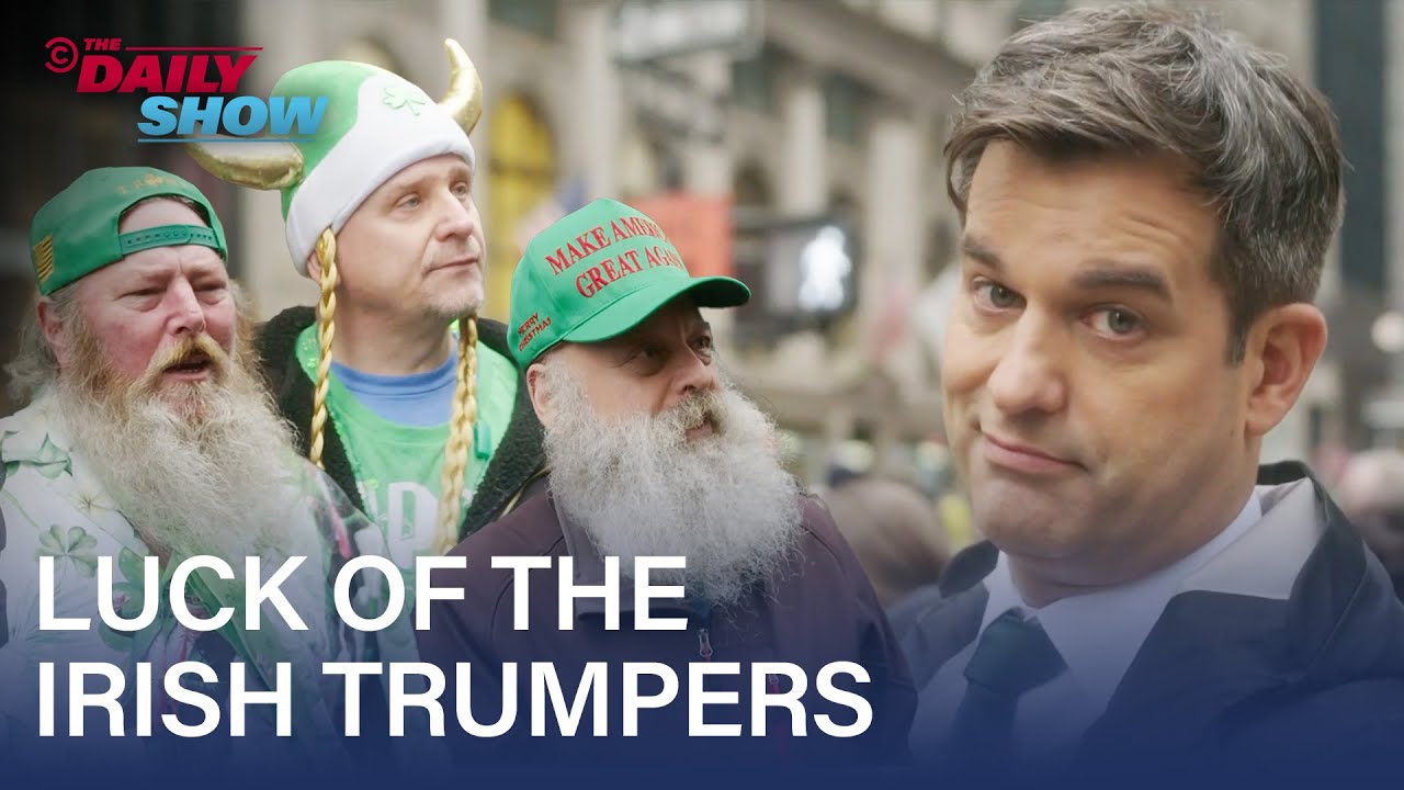 How Irish Trump Supporters Celebrated St. Patrick’s Day with an Anti-DEI Parade | The Daily Show