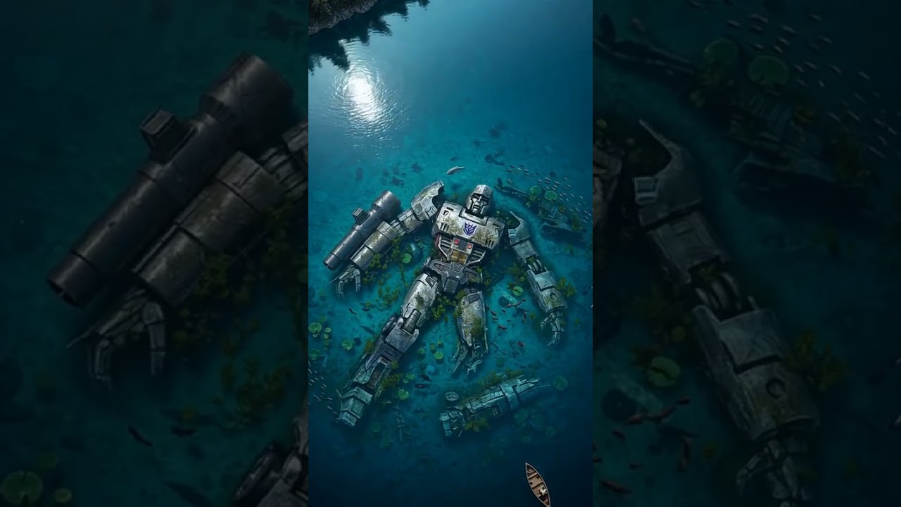 Transformers, Optimus prime, Megatron and bumblebee in the Lost Age. #shorts #megatron #transformers