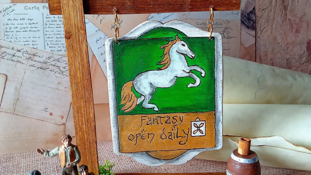 Bookshelf Tavern sign/ wood artwork for libraries 📚📚