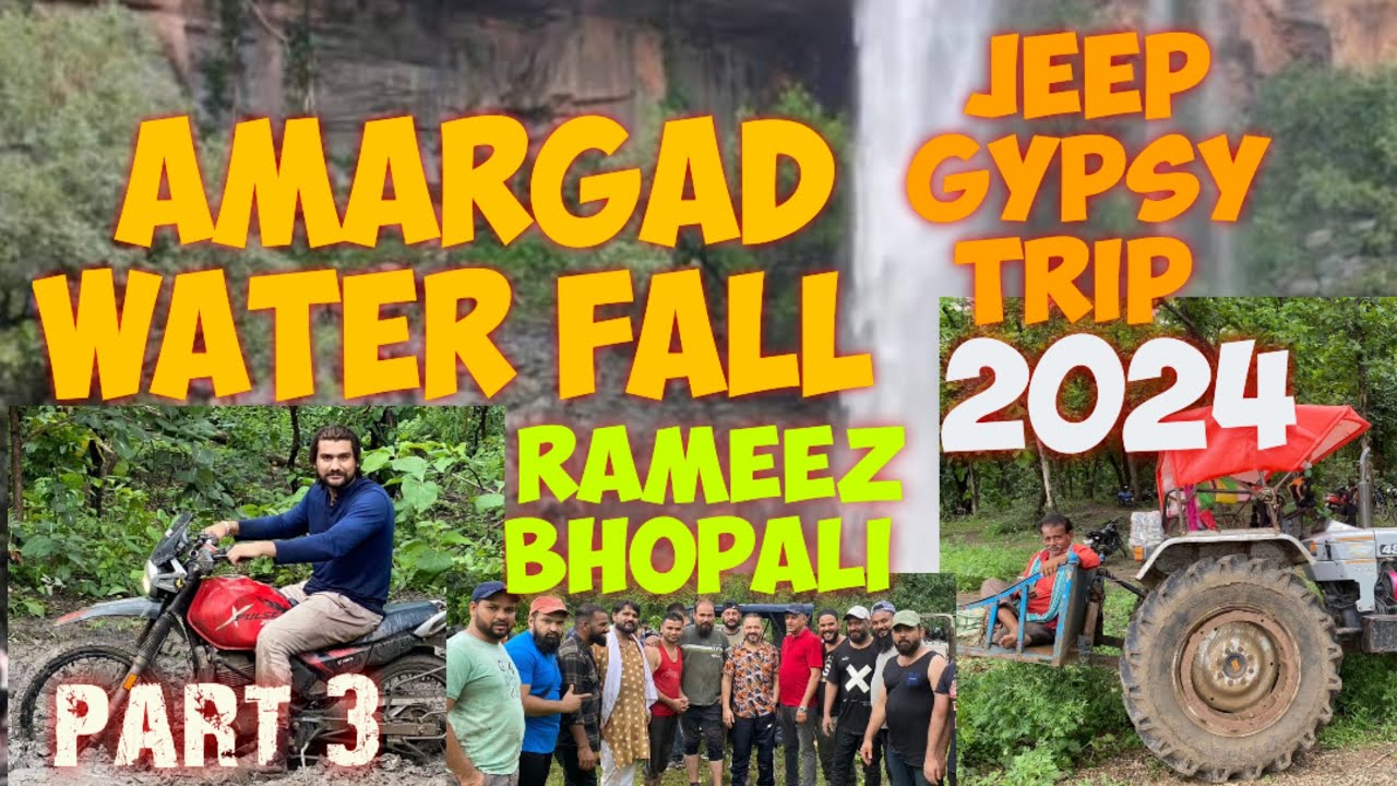 Amargarh to Bhopal mud jeep gypsi trip 3|offroading mud advanture