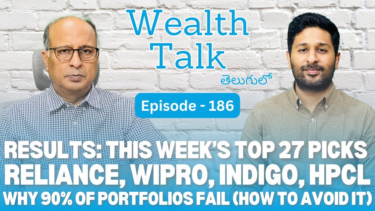RESULTS: This week’s top 27 picks | Reliance, Wipro, Indigo, HPCL | Wealth Talk | Episode - 186