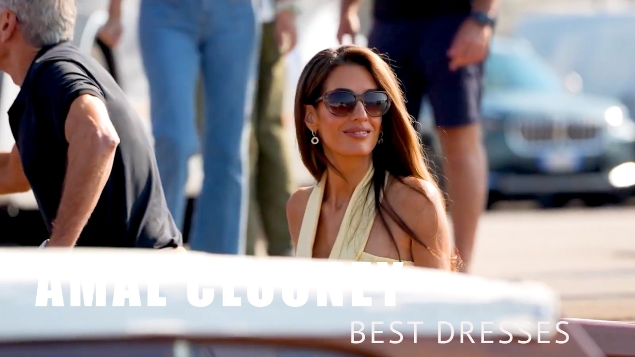Best dressed AMAL CLOONEY Fashion Moments - 4K