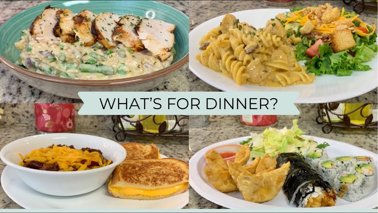 WHAT’S FOR DINNER? | EASY & BUDGET FRIENDLY | REALISTIC WEEKNIGHT MEALS | DINNER INSPIRATION