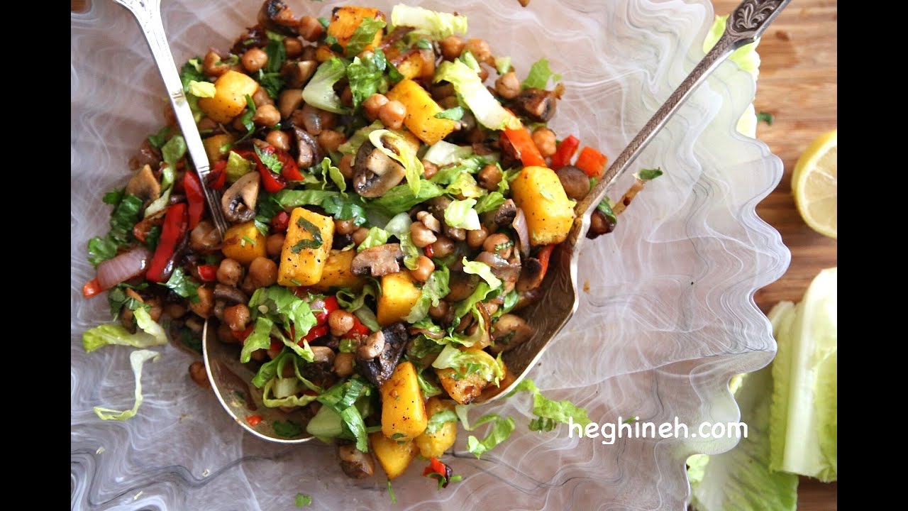 Roasted Pumpkin Salad Recipe - Perfect Salad Ideas - Heghineh Cooking Show