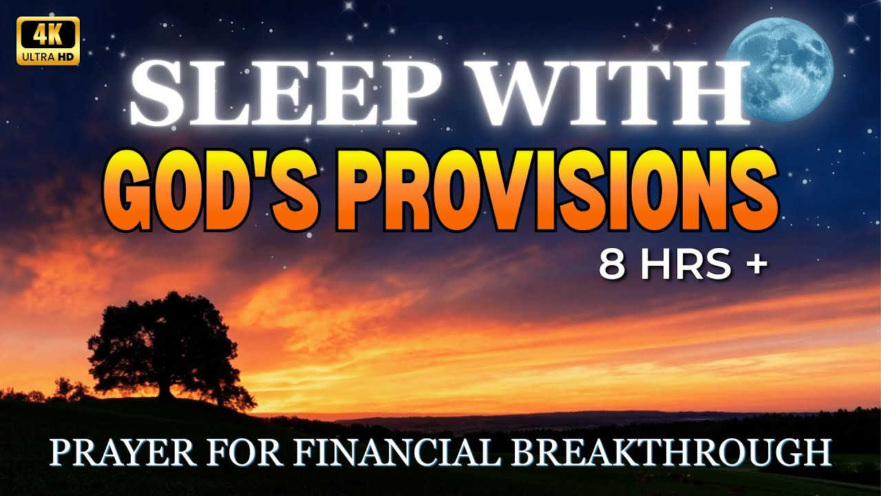 🌙 Sleep in God's Financial Miracles | Powerful Prayers for Provision & Breakthrough (8 Hours)