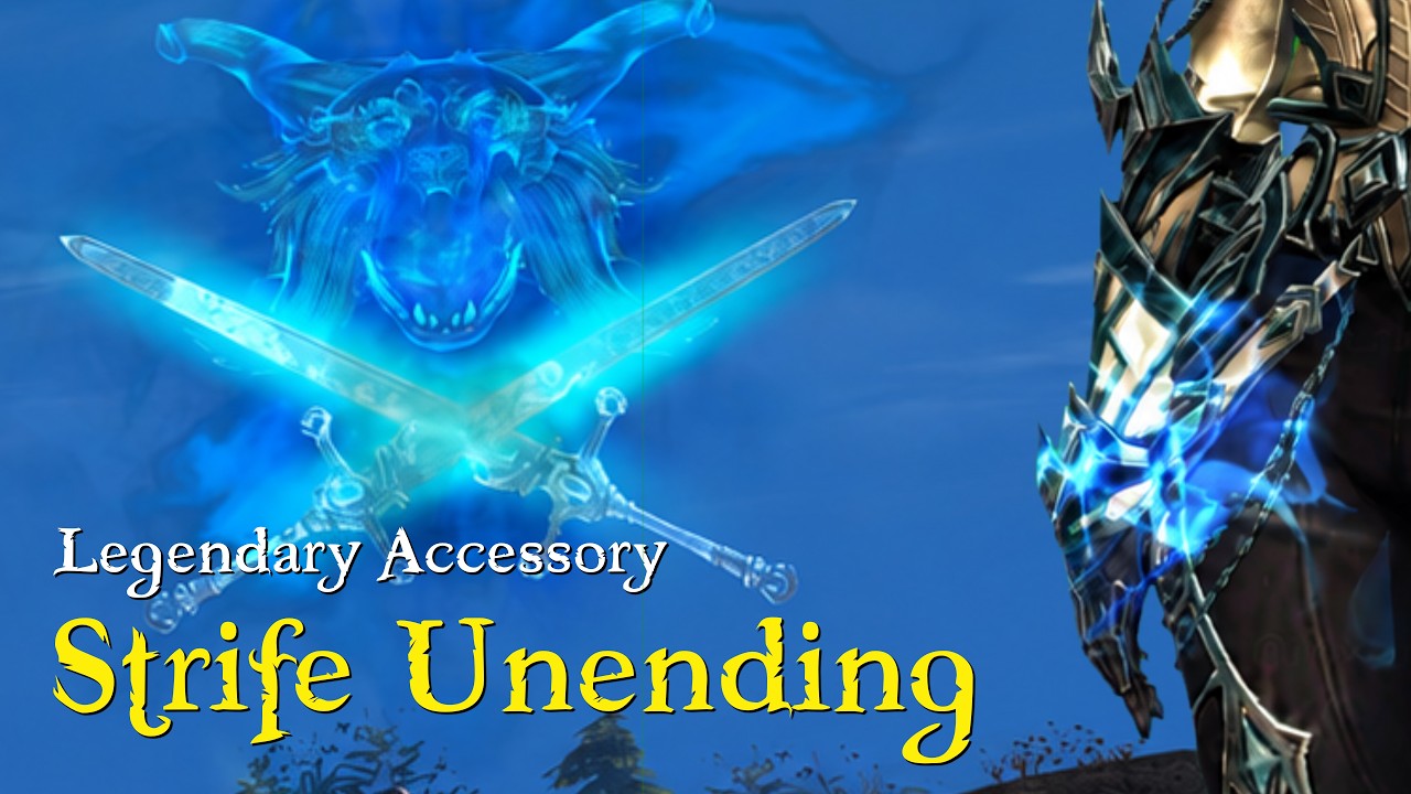 How to Craft Strife Unending - WvW Legendary Accessory - Guild Wars 2: Visions of Eternity