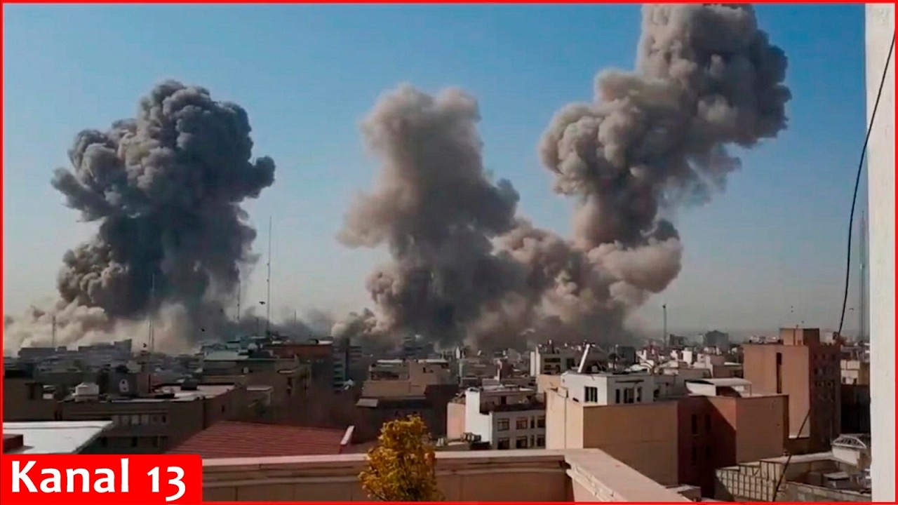 Израиль атаковал Иран и объявил чрезвычайное положение.