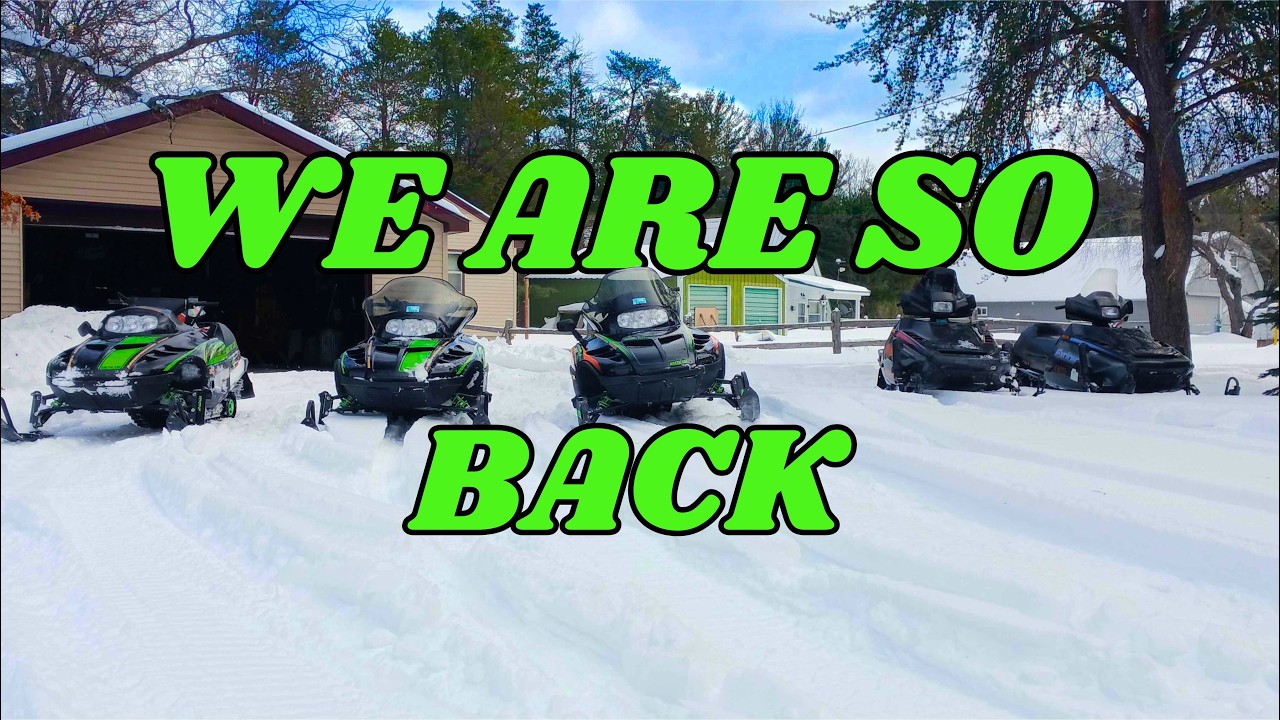 RIPPING my Freshly Rebuilt Arctic Cat ZL440 Up North