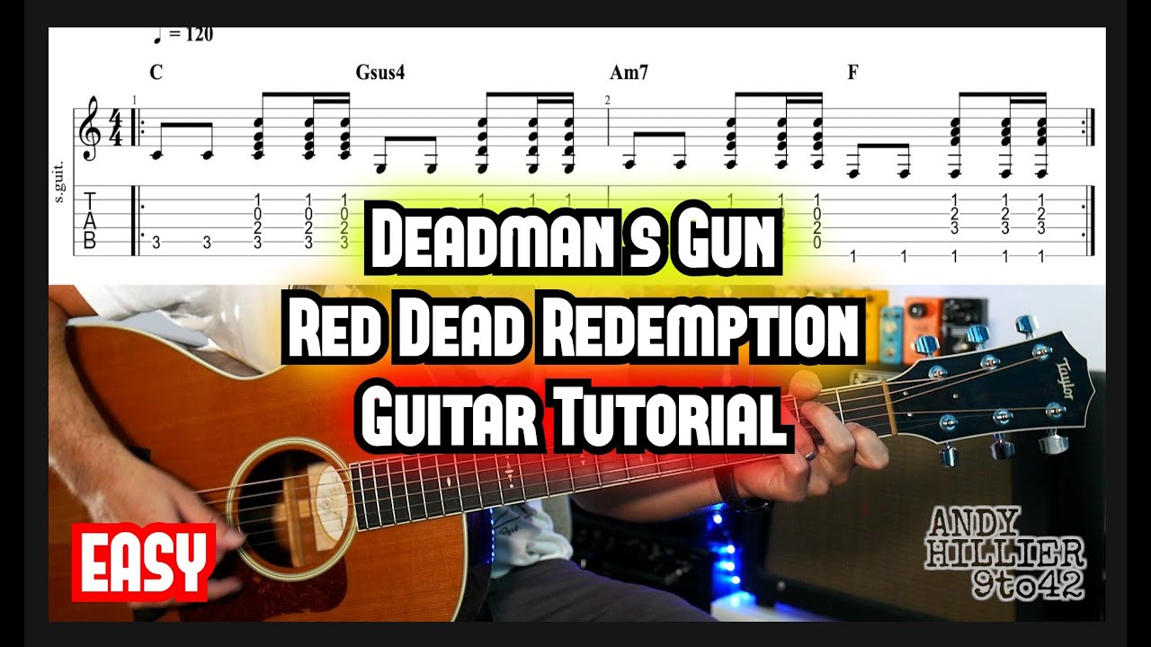 Red Dead Redemption: урок игры на гитаре Deadman's Gun