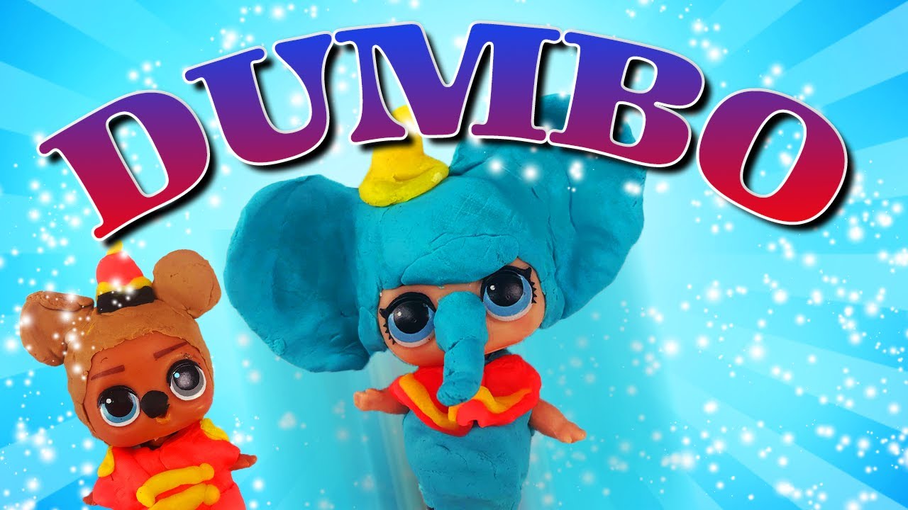 LOL Surprise Dolls Perform Disney's Dumbo! W/ Sugar Queen, Splatters & Scribbles