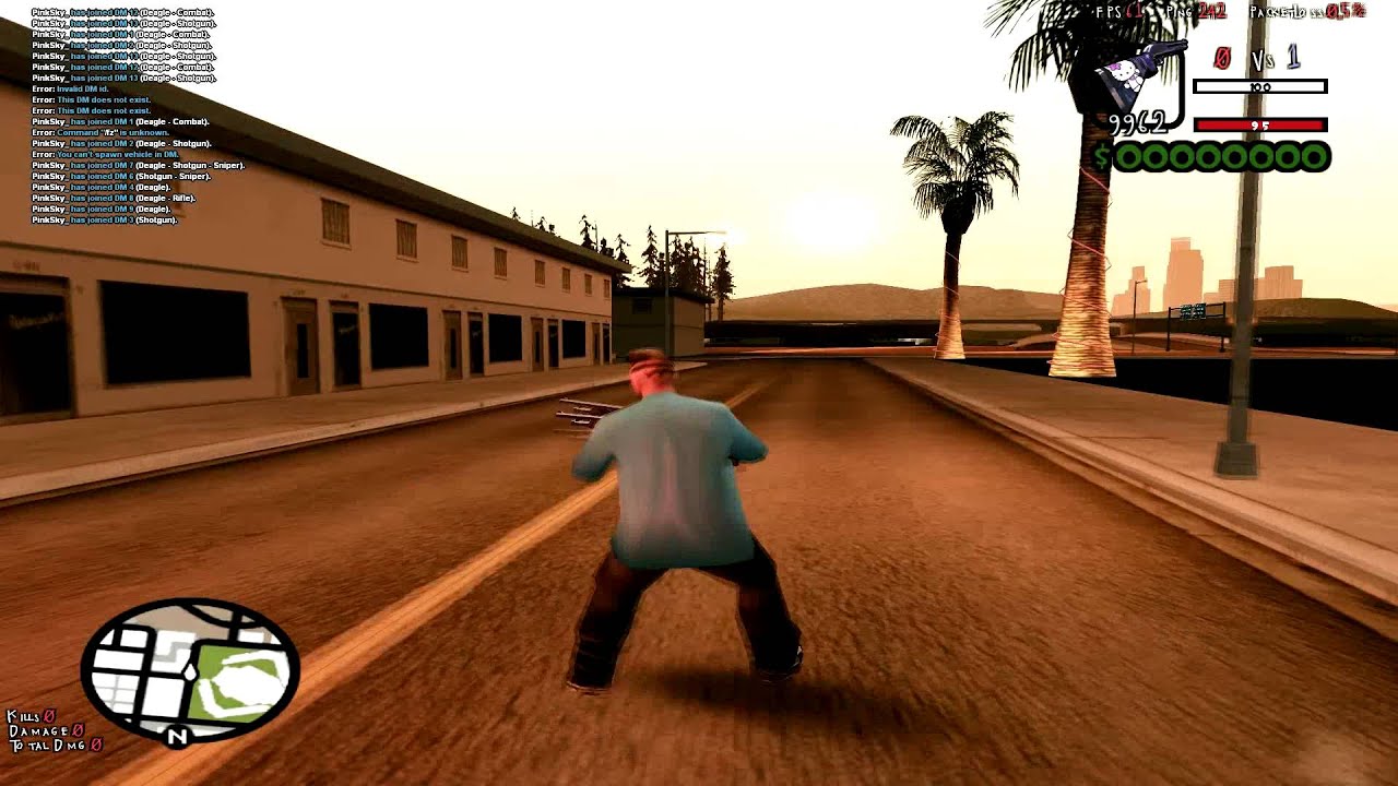 Sounds Pack (Deagle, Shotgun, Sniper) Timecyc,Effects & Fonts [GTA SA]