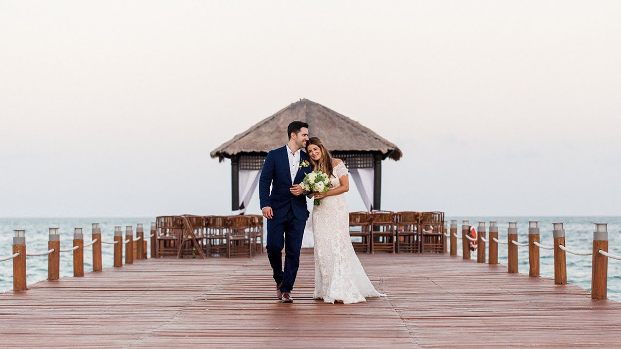 Cancun Wedding Videographer | Blue Diamond Wedding | Claudia + Daniel