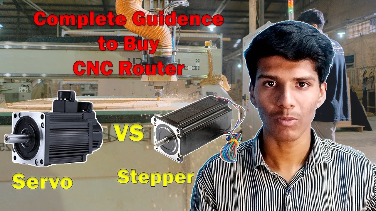 Guidence for Buying CNC Router | Stepper VS Hybrid Servo VS Pure Servo Motor | In Tamil |