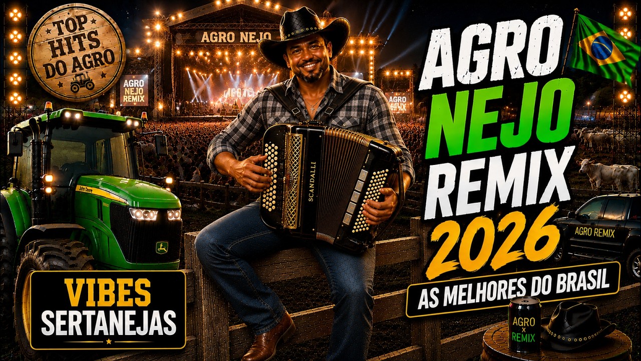 🚜 AGRONEJO REMIX 2026 | Sucessos do Agro Brasileiro 🌾 Pared&atilde;o e Grave Forte