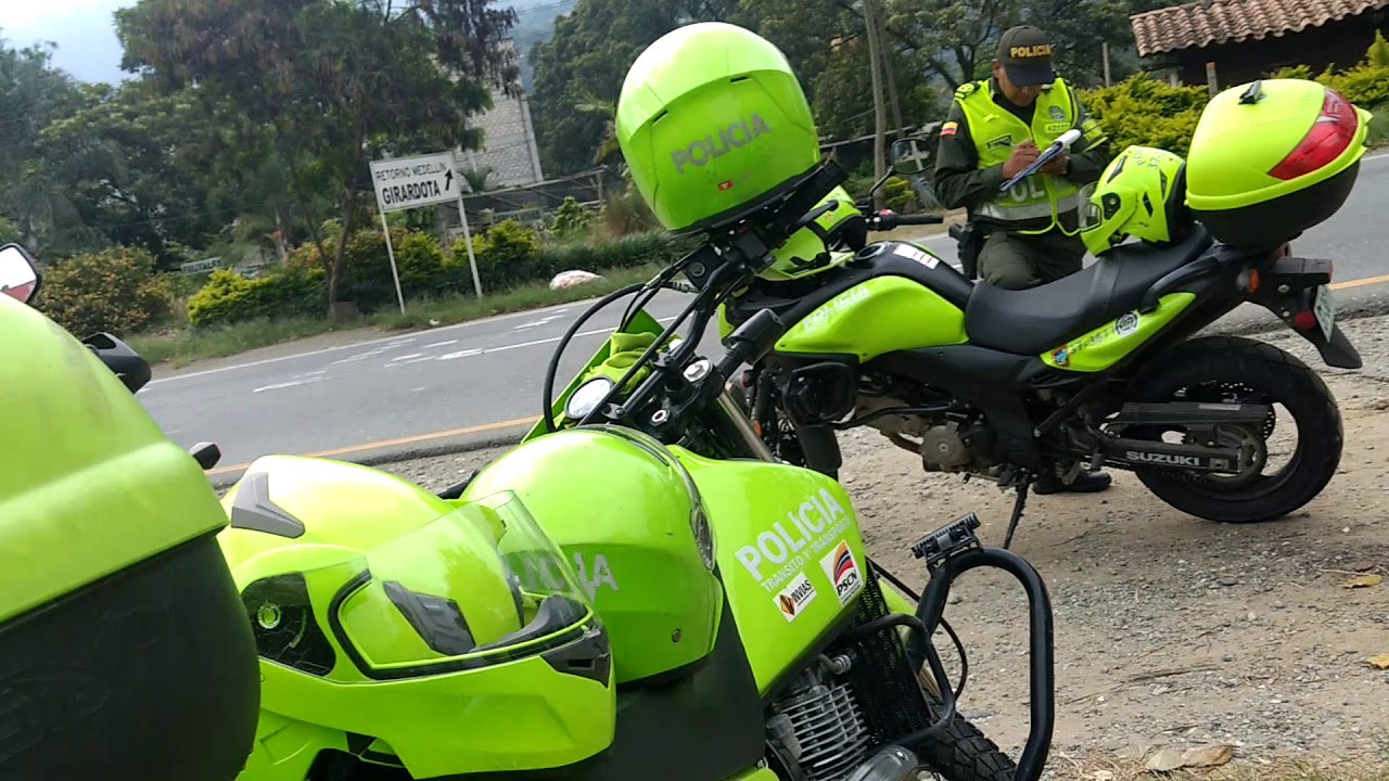 1 RETEN VIAL GIRARDOTA POLICIA CARRETERA 3-11-2017