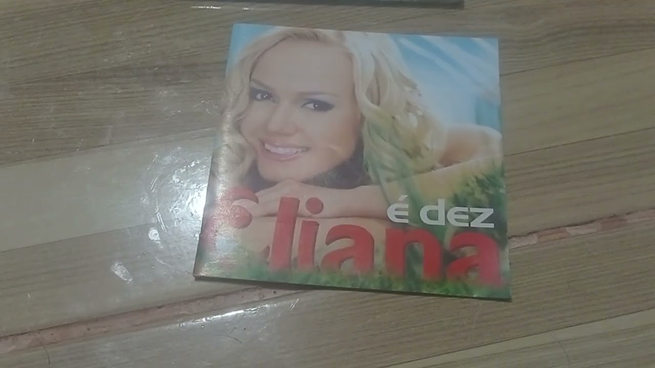 Uniboxing CD e VHS Eliana e dez 2002