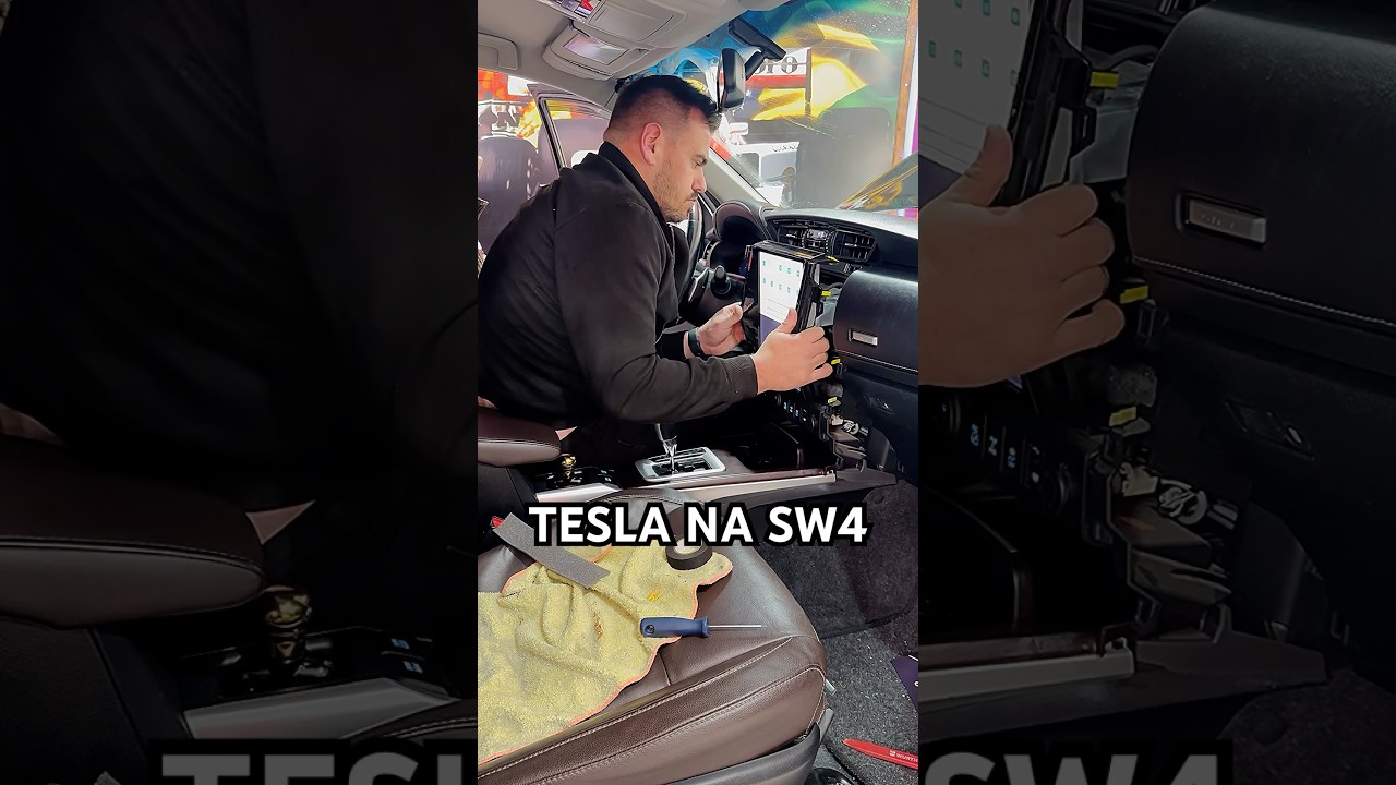 MULTIMÍDIA TESLA SW4!  