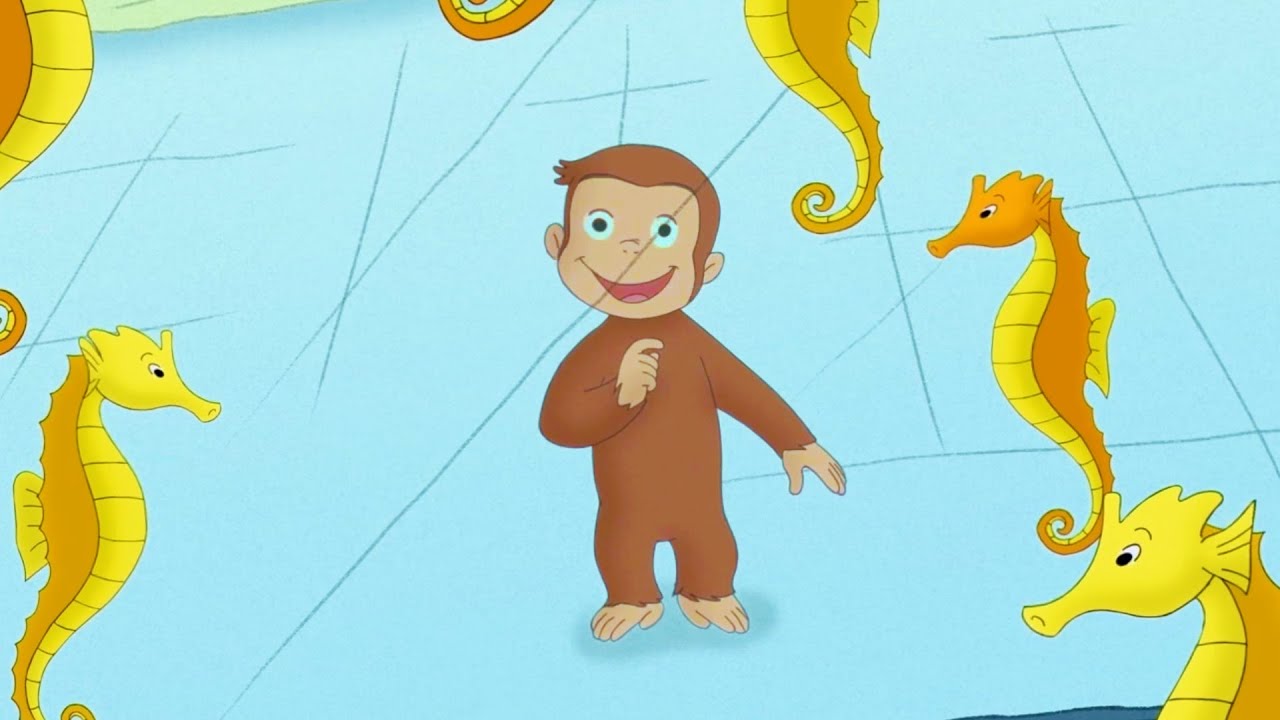 ジョージ、海洋生物について学ぶ 🐵 おさるのジョージ