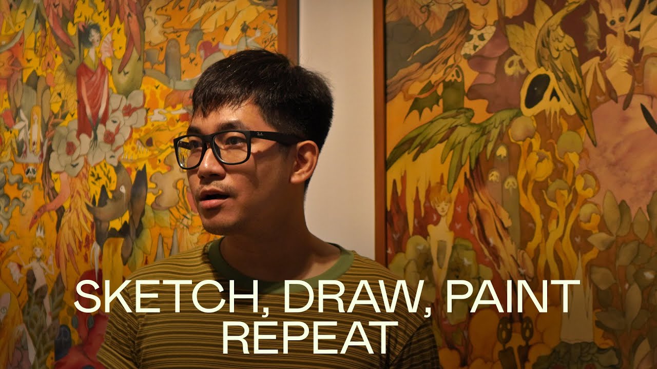 Prep with me for a professional Art exhibit (three consecutive event in two months)